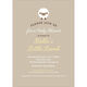 Yellow Little Lamb Shower Invitations Image 4 of 6